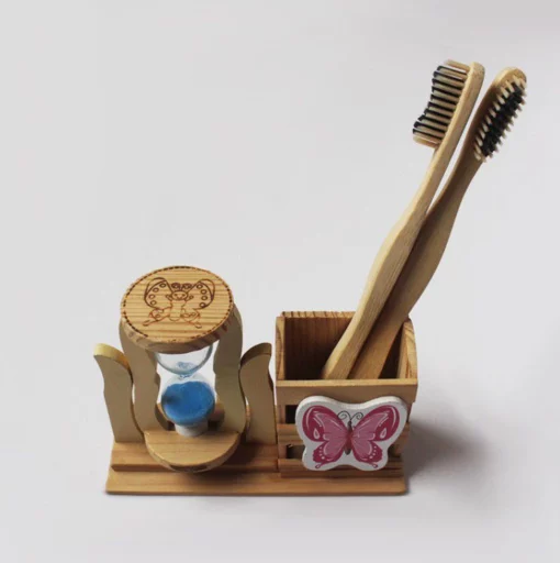 2 standard bamboo toothbrush | maqwhale