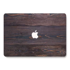 macbook cover dark wood air pro m2 | maqwhale