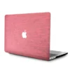 pink bamboo macbook case design macbook cover air and pro and for more covers click here a lightweight and sophisticated choice to complement your macbook this cover combines elegance with practicality select your macbook model and enjoy the timeless appeal of wood leather while providing reliable protection order now for a seamless blend of style and functionality need help  chat with us below or send us a direct message on social media for twitter  x click here retina screen size 12 13 14 15 16 inch m1 m2 we deliver gcc available in bahrain saudi arabia uae qatar kuwait and oman kuwait cities including salmiya ahmadi al jahra mahboula fintas in addition to other cities uae cities including dubai abu dhabi sharjah ajman al ain ras al khaimah besides other areas ksa cities including riyadh al khobar jeddah dammam taif abha al sharqiyah madina tabuk furthermore other places bahrain cities including manama hamad town muharraq aali riffa isa town aali sanad galali sitra budaiya jid ali moreover other regions qatar cities including doha al rayyan al khor al wakrah dukhan mesaieed as well as other cities oman cities including muscat nizwa sohar seeb sur salalah and other cities | maqwhale