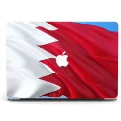macbook cover bahrain flag air pro m2 | maqwhale