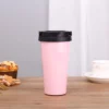 stainless steel pink coffee  tea cup | maqwhale