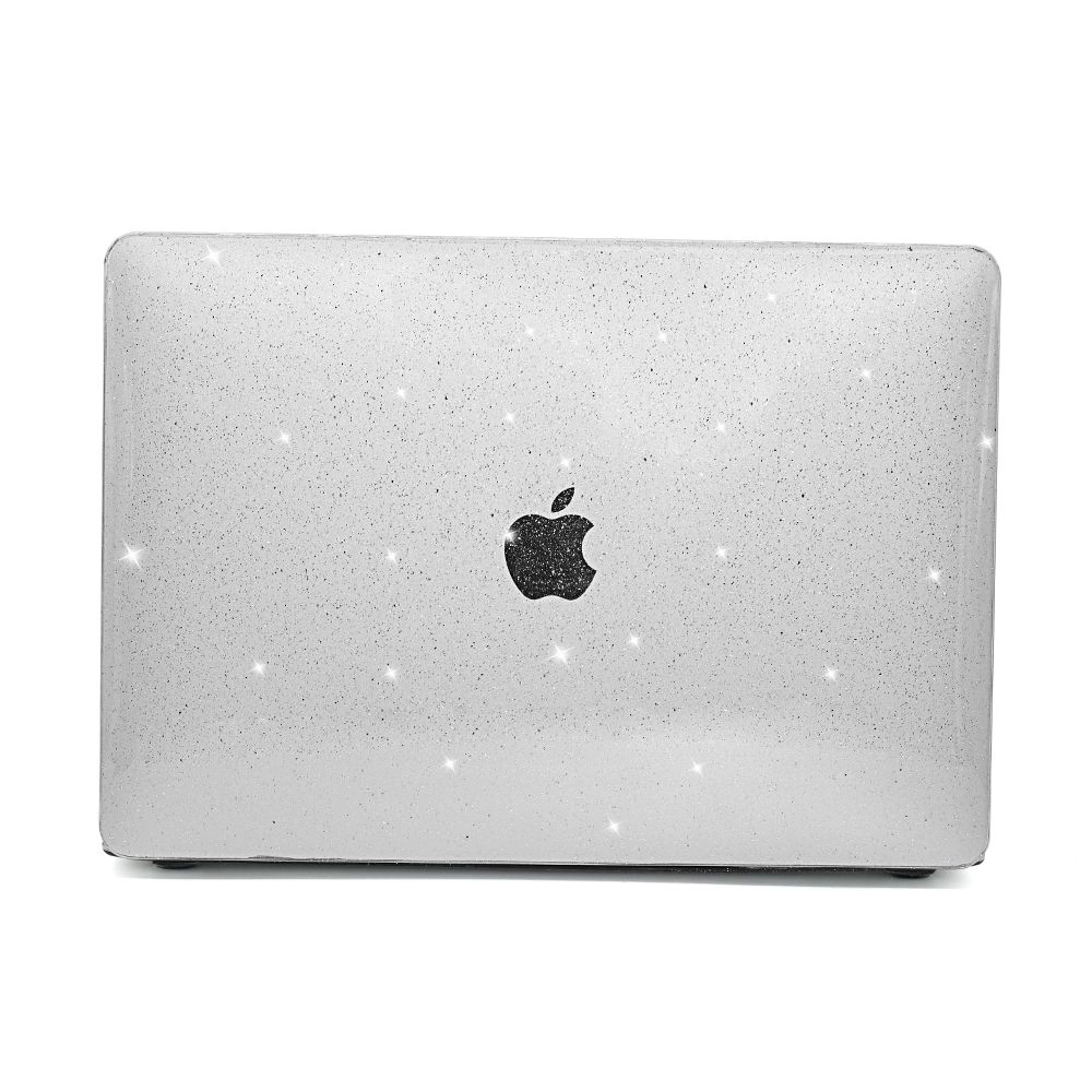 Silver Glitter MacBook Case