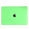 macbook case matte tender green cover air pro m1 m2 | maqwhale