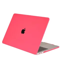 macbook case matte rose red air pro m1 m2 | maqwhale