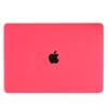 macbook case matte rose red air pro m1 m2 | maqwhale