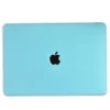 macbook case matte light blue air pro m1 m2 | maqwhale