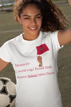 Alternative view of T-shirt - World Cup (Team Morocco)