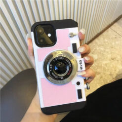 iphone case in a unique new camera design rose | maqwhale