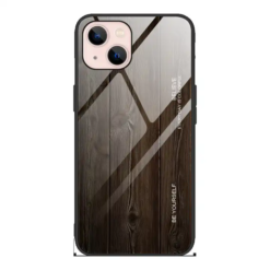 Luxury iPhone Case with New Irresistibly Black Wood Design