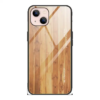 luxury iphone case with new irresistibly orange brown wood design | maqwhale