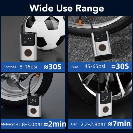 car tire inflator in a new multi function portable | maqwhale