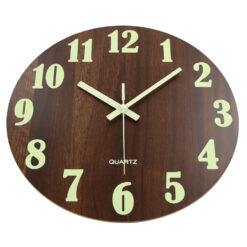 Wooden Wall Clock -Enhance your home with this 30x30 cm Wooden Wall Clock, blending minimalist design with natural wood charm. Featuring a silent quartz movement, luminous numbers, and easy-to-read hands, it’s perfect for clock enthusiasts and nature lovers. Ideal for any decor style, this clock is both a functional timepiece and a stunning wall accent.