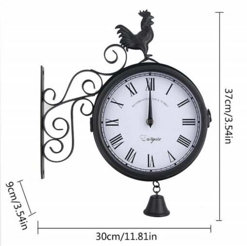 discover garden wall clock in a new unique quartz | maqwhale