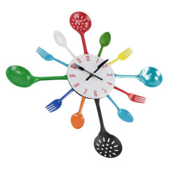 Discover Chefs Utensils Kitchen wall clock in a new unique Quartz
