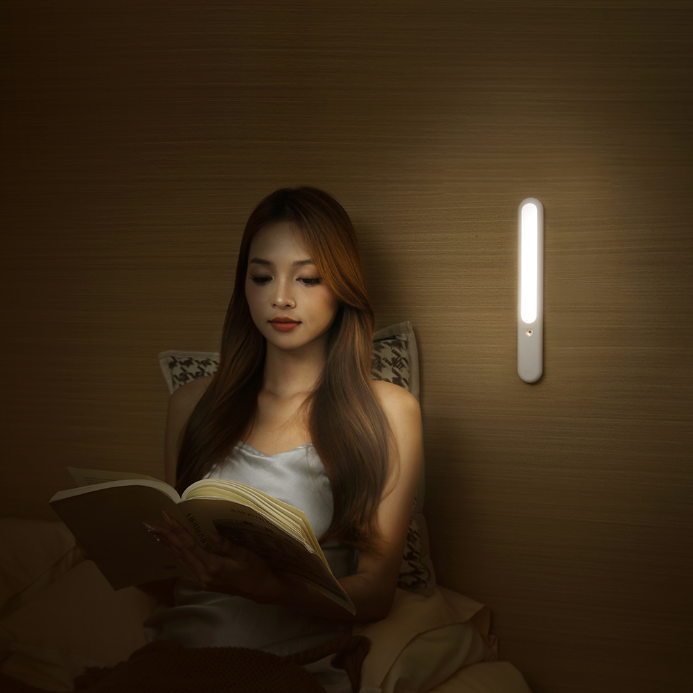 Wall lamp with adjustable reading light, offering focused illumination and a sleek design for a modern, stylish touch in any room.