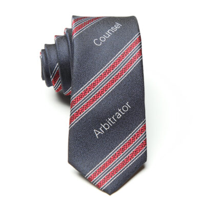 The Counsel and Arbitrator Necktie offers a classic, refined look, perfect for legal professionals and formal business occasions.