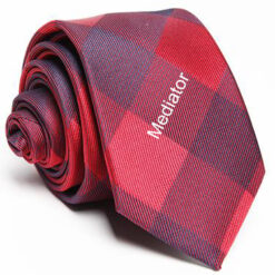 The Mediator Necktie offers a sophisticated design, perfect for professionals seeking a stylish and polished look in any formal setting.