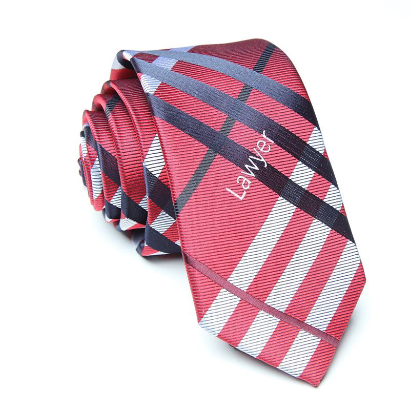 The Lawyer Necktie offers a refined, professional design, perfect for legal professionals or formal business settings.
