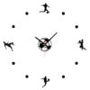 Football wall clock acrylic,
