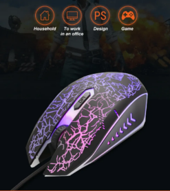 Gaming keyboard and mouse with RGB lights, designed for enhanced gaming performance and a visually stunning, customizable setup.