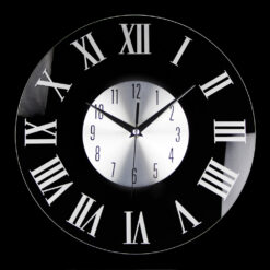 Roman Numerals Wall Clock, a classic timepiece featuring elegant Roman numerals for a timeless, sophisticated look.