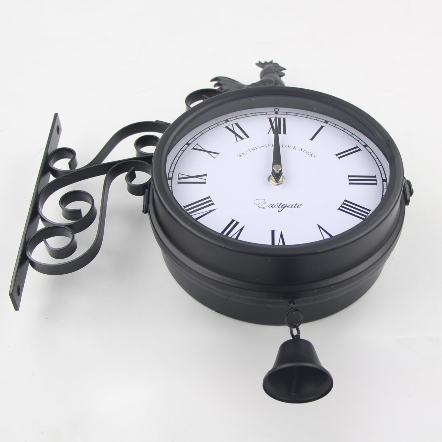Garden Clock , a stylish and functional outdoor timepiece with a classic design, perfect for enhancing your garden or patio space.