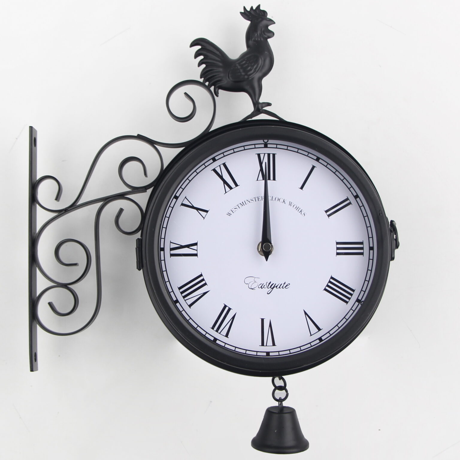 Garden Clock , a charming outdoor timepiece with a rustic design, perfect for enhancing your garden or patio decor.