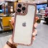 iPhone Case Diamond Design Border (not real diamonds)
